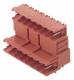 Weidmüller 1725300000 Weidmuller Header 30-pin orange, SLD 5.08V/30/90 3.2 OR