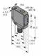 Turck QM42VP6FPQ opto sensor base device for plastic light guide 3045784