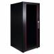 Equip 48,3 cm ( 19 inch ) Netzwerkschrank Glastür BF 600x600mm 22HE schwarz (Speditionsversand)