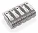 WAGO 294-4035 Netzanschlussklemme ohne PE-Kontakt DA+DA-L PE N 5p weiß