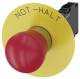 Siemens 3SU11501HA201FH0 emergency stop mushroom push button 22mm round red emergency stop NO+Ö