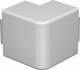 OBO Bettermann 6192327 OBO WDK HA60090RW Ausseneckhaube 60x90mm PVC reinweiss RAL9010 