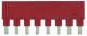 Harting Han ES Press Steckbrücke 1x8 rot längs 16A VE=5St 09330009836