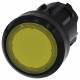 Siemens 3SU10010AB300AA0 pushbuttons, illuminated 22mm round yellow pushbutton