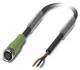 Phoenix Contact 1669628 Sensor/Actuator cable - SAC-3P- 5,0-PUR/M 8FS - 