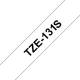 Brother TZE-131S COLORLESS BLACK
