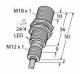 Turck BI8U-EM18WD-AP6X Induktiver Sensor für Lebensmittelindustr.uprox+ 1634815