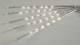 LED-Lichterkette McShine ''Schneefall'' 60 LEDs, 5 Stäbe, IP44, warmweiß