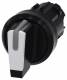 Siemens 3SU10022BN600AA0 toggle switch illuminated 22mm round black white