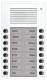 TCS PES16-WS/04 PES16-WS / 04 Audio outdoor station PES, 16 buttons 2-row white AP