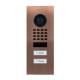 DoorBird D1102V IP video door station PVD bronze flush-mounted