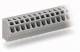 WAGO 254-458 1-Leiter-Klemmenleiste für Leiterplatten 0,5-2,5 qmm grau