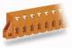 WAGO 741-429 feed-through terminal strip 0.08-2.5 sqmm orange
