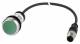 Moeller 181041 EATON C22-DG-K10-P5 push button flat momentary green 1S cable 1m+M12A