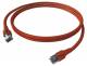 ZVK EasyLan CP1KRDRDR0020 FlexBoot Cat.6 patch cable Kl.EA shielded red 2.0m