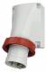 Mennekes 368 wall plug IP67, 400V 125A 5 pin 6h 