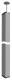Hager DAS2803100ELN DA200 2-f eccentricity. 3.1-3.4 m, anodized