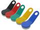 ARTDEV KELLOXZ-SCHLÜSSEL-FARBEN Kasse 5-er Set Schlüssel (Kellox / Dallas) grün,schwarz,blau,rot,gelb