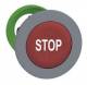 Schneider Electric ZB5FA434C0 Schneider push button, front, label STOP, momentary, red, 30mm