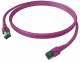 ZVK EasyLan CP1KVBVBV0020 FlexBoot Cat.6 patch cable shielded violet 2.0m