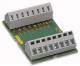 WAGO 289-102 module 2x8 holes, 0.08-2.5 sq mm RM 3.83 x 16mm D = 1mm