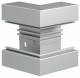 Hager BRA651703ELN , outside corner, BRA65170, aluminum, elox