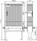 Hager ZAL177 distribution column series 177 empty