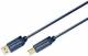 Clicktronic 70096 USB 2.0 Kabel - Datenkabel mit der Steckerkombination A/B