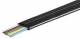 Goobay 93306 Telefonflachkabel 100 m Rolle,AWG 28,CCA (kupferkaschiertes Aluminium) -