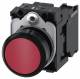 Siemens 3SU11000AB201BA0 push button 22mm round red push button 1S