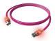 ZVK EasyLan copper patch cable Cat6EA LED Cat 6 shielded violet 5.0m CS1OVCDCD0050