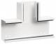 Hager BRS6510089016 T-piece from basic profile to BRS 68x100mm upper part