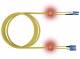 ZVK EasyLan LSD02100020 LWL LED Patchkab Duplex SCD E09/125 OS2 yellow 2.0m