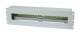 ALLNET 48,3 cm ( 19 inch )zbh. Schutzschalterleiste für Hutschiene/DIN-Rail Geräte, T61mm/3HE, Lichtgrau, Frontmontage,