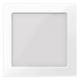 Merten 587425 Central plate m.Sicht-, windowless white glossy System M