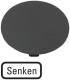 Moeller 218280 EATON M22-XDP-S-D18 Tastenplatte Pilz schwarz beschriftet Senken 