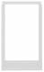 Berker 13206414 Design frame square large, execution alu Accessories Glass