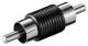 Goobay 11609 Audio adapter - RCA plug> RCA plug