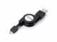 Equip USB-A2.0->Micro-B Einziehbar St/St 480Mbps 1.00m PVC Polybeutel