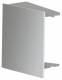 Hager R2603VERZ Galvanized tehalit LFS end plate to LFS60060, R2603 DELAY