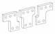 Schneider Electric 31305 Connection width extension , for 3-pole INS / INV80