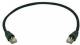Telegärtner patch cable CAT6A, 7.5m, black, 500MHz, S-STP(S/FTP), PE, IP20-IP20