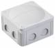 RED K 607 empty junction box 6sqmm IP66/67 light gray 690V 110x110x66mm