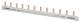 Siemens 5ST3764 pin busbar ,, 1-ph. 10qmm, 56 pins, insulation gray