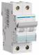 Hager MCN200 LS switch 2P 6kA C-0.5A 2M