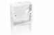 Equip surface-mounted housing universal RAL 9010 pure white