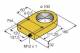 Turck NI100R-S32XL-2LU-H1141/S950 inductive sensor for material detection. 1534610