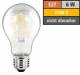 LED Filament Glühlampe McShine ''Filed'', E27, 6W, 600 lm, warmweiß, klar