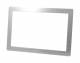 ALLNET Touch Display Tablet 14 inch e.g. Cover for installation frame silver narrow