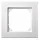 Merten 488119 M-PLAN II frame, 1-fold flush installation, polar white